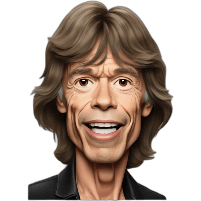 Mick jagger emoji