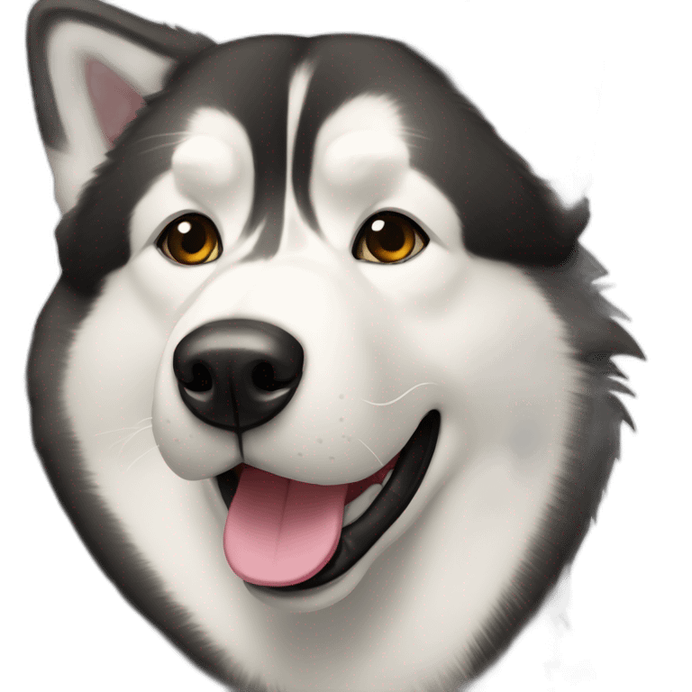 Alaskan Malamute emoji