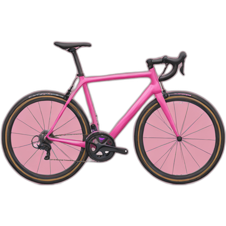 pink road bike emoji