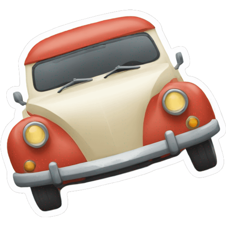 peinture voiture emoji