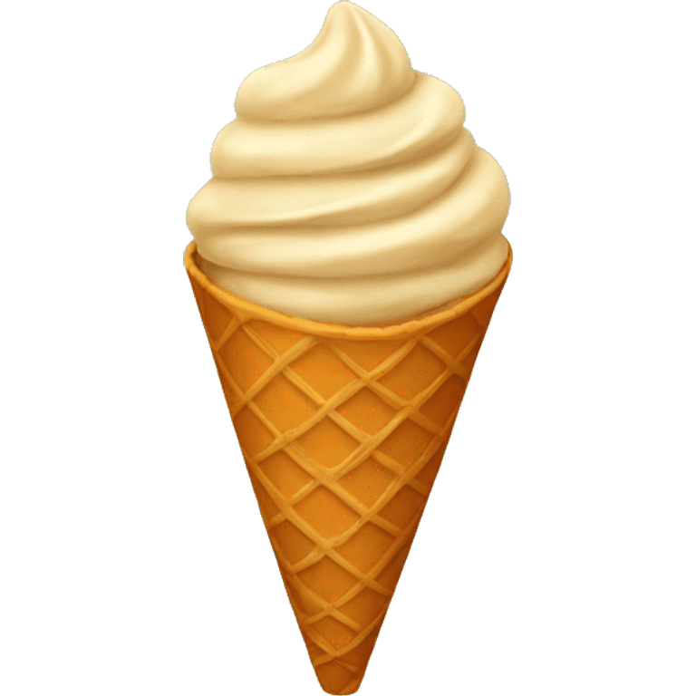 Raw cone  emoji