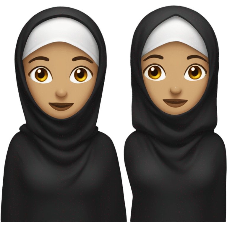 Woman in niqab emoji