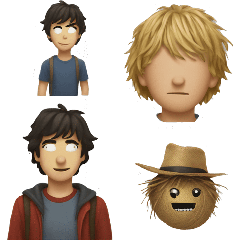 Rodrick Heffley and Scarecrow emoji