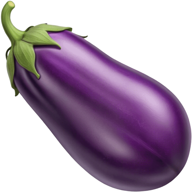 A veiny eggplant  emoji