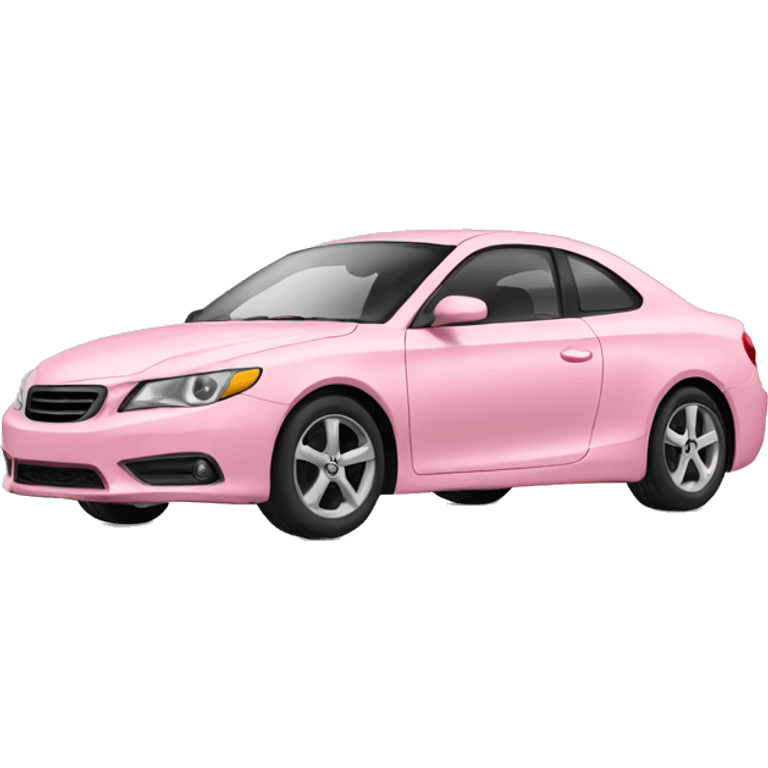 light pink car emoji