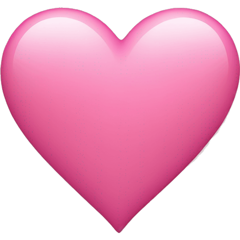 Pink heart  emoji