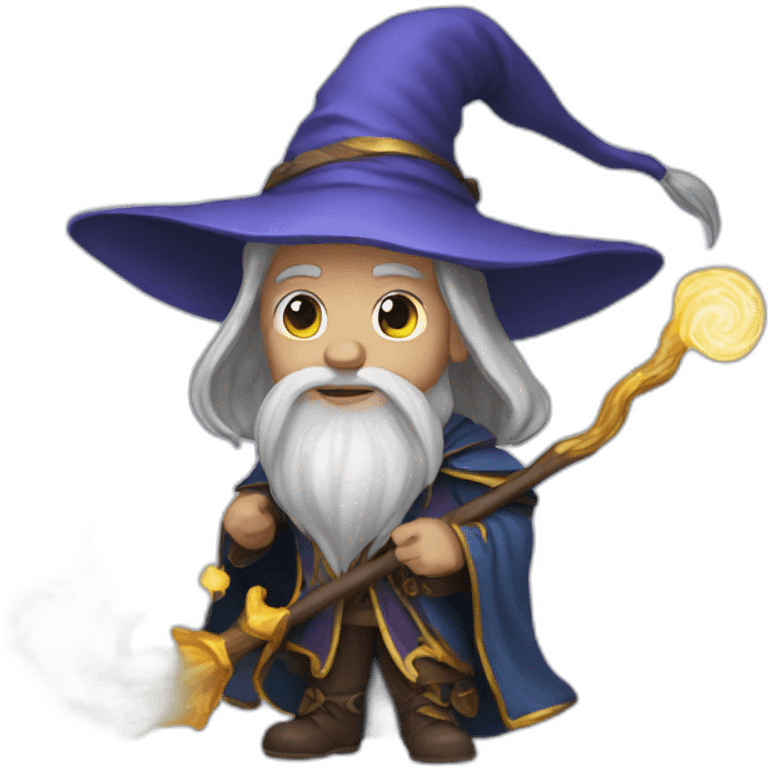 Fantasy wizard emoji