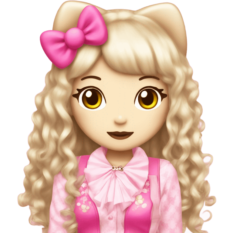 Hello kitty gyaru emoji