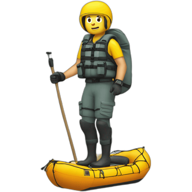 Packraft emoji