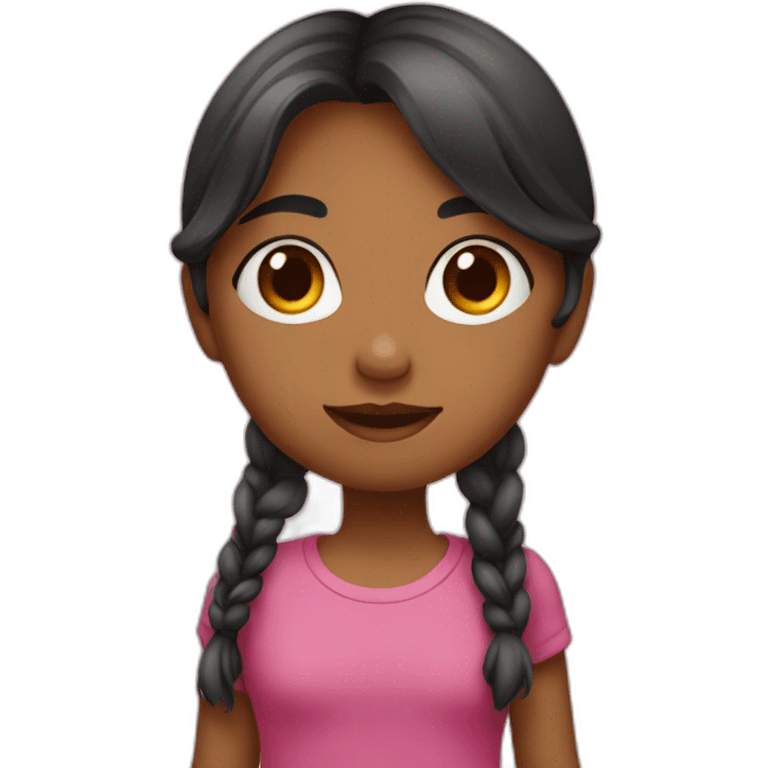 Hija enfadada emoji