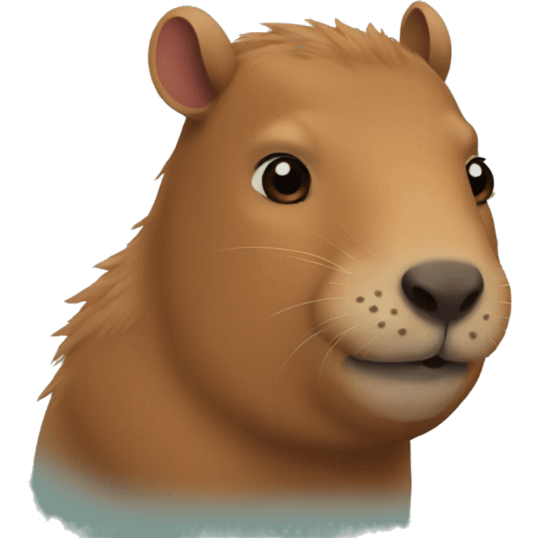 Love capibara emoji