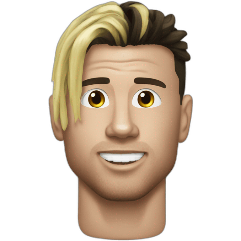 Ronaldo tape Messi emoji