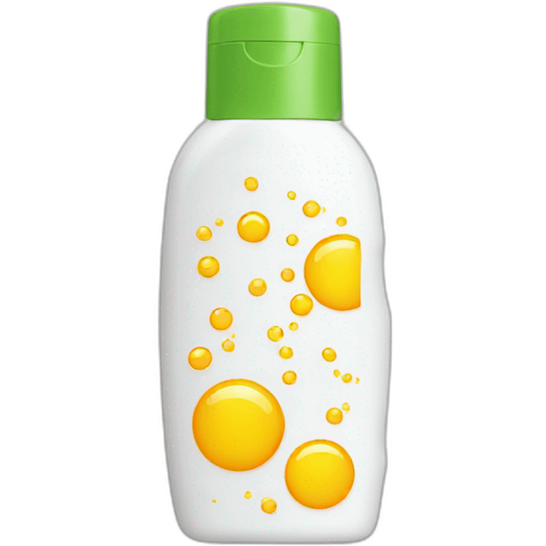 Sunscreen bottle emoji