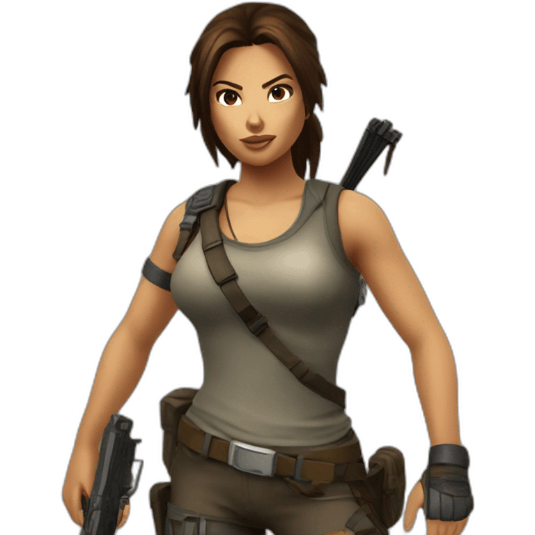 lara-croft emoji