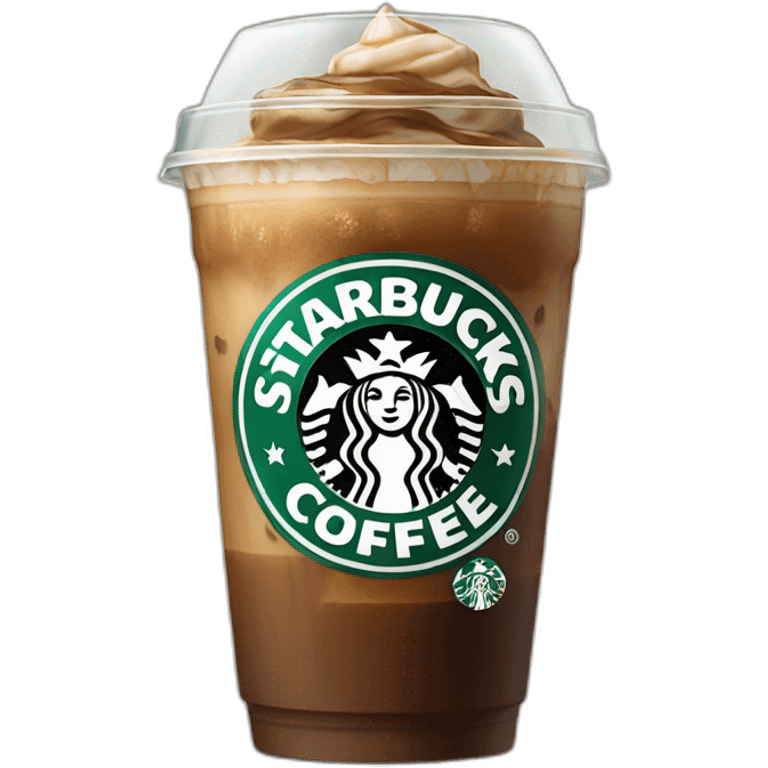 Starbucks ice coffee closed emoji