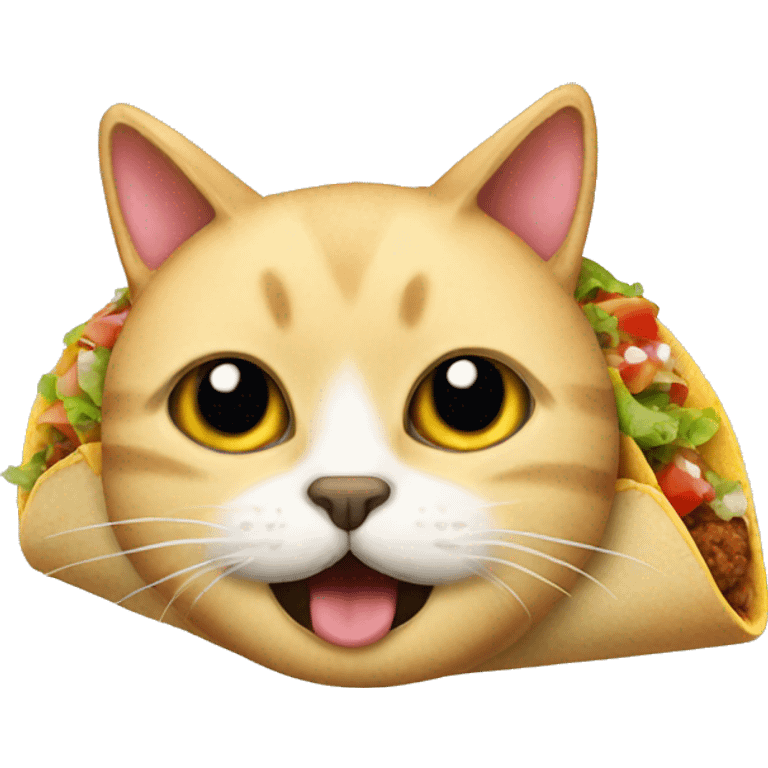 cat taco emoji