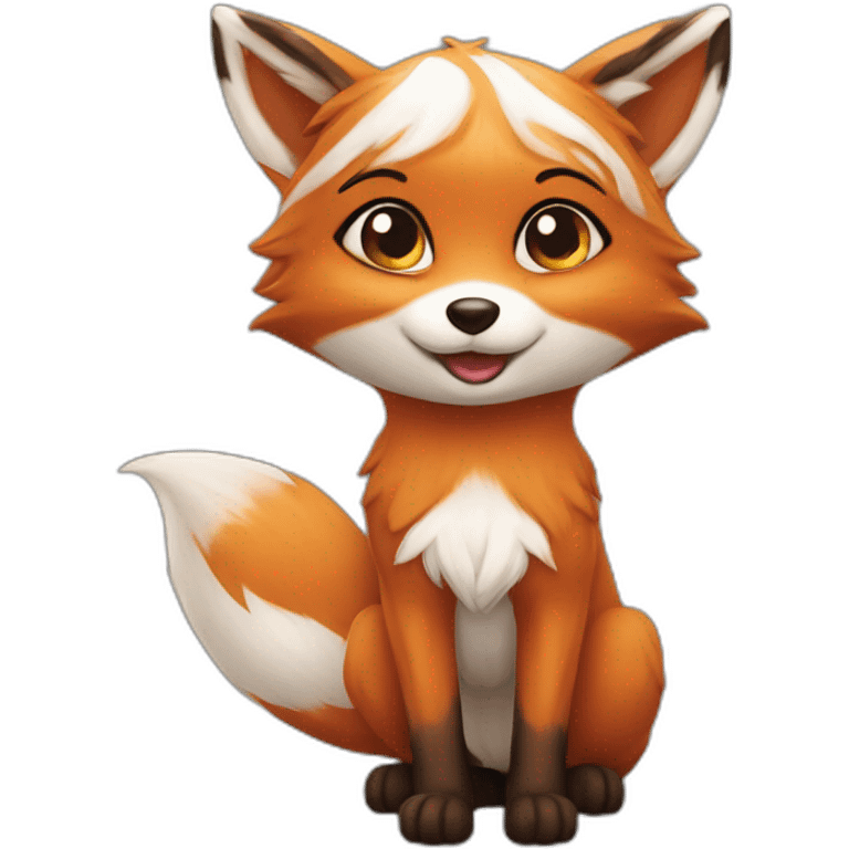 Foxy little minx emoji