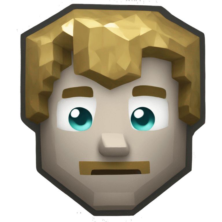 Minecraft diamond emoji