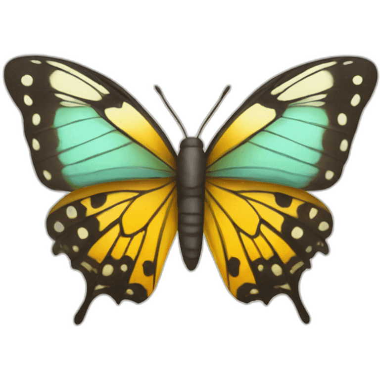 Butterfly car emoji