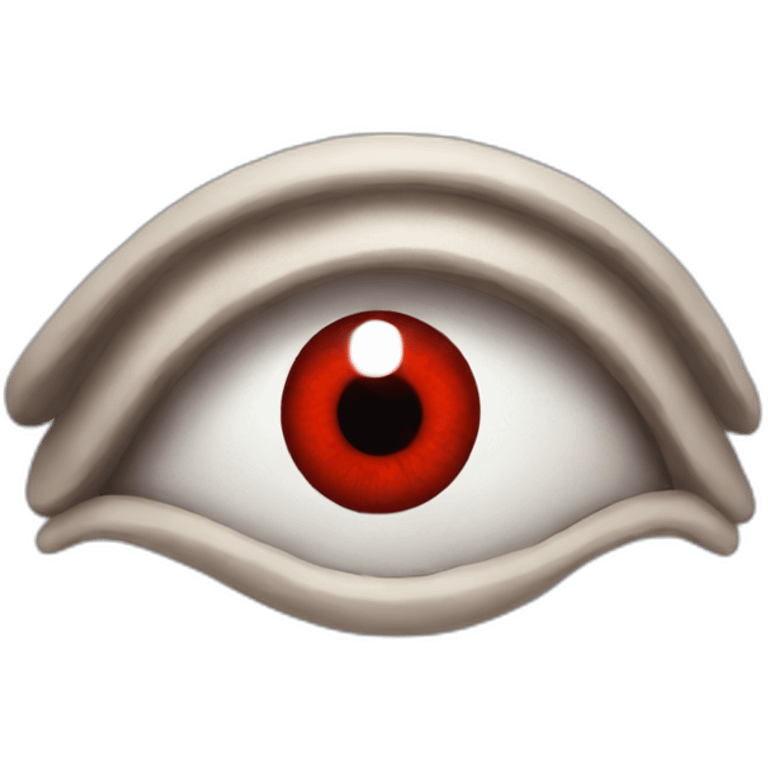 bloodshot eye emoji