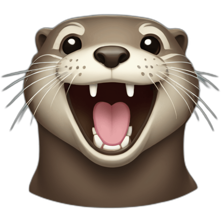 Otters-laughing emoji