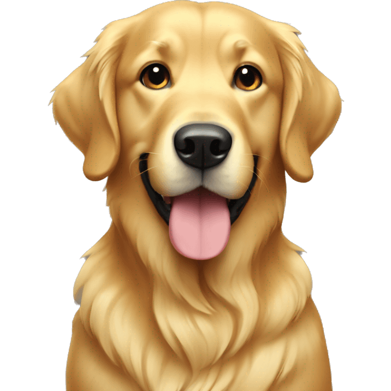 Gold retriever emoji