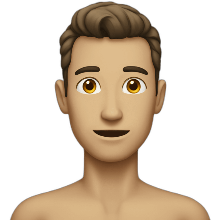 Homme skinny emoji