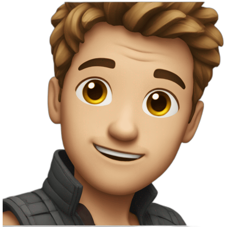 Divergent squint emoji