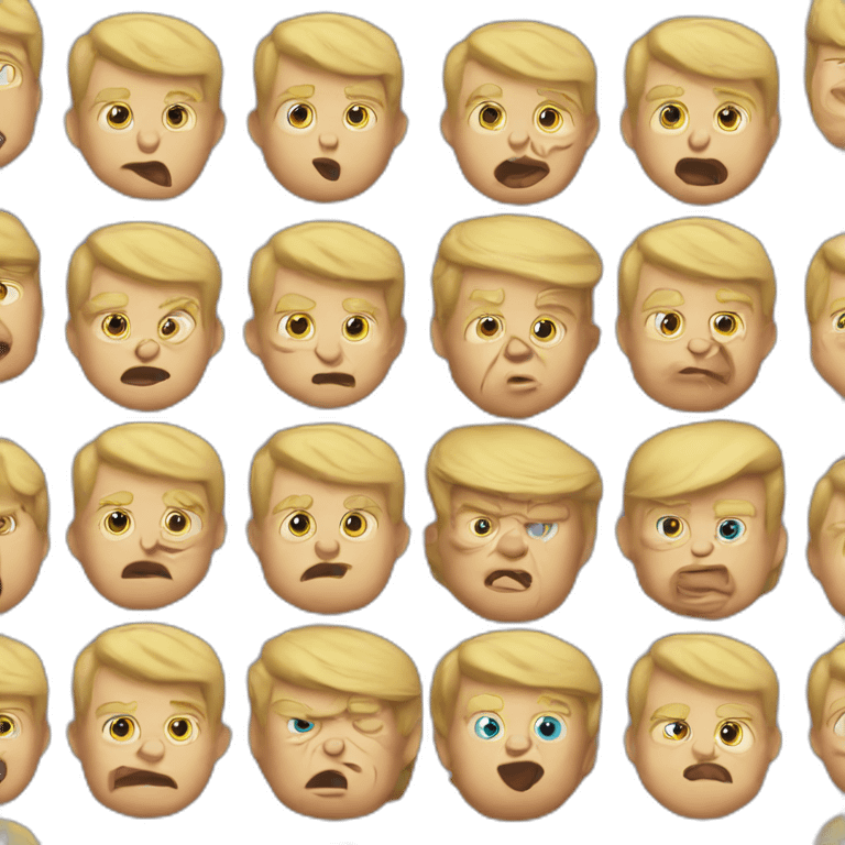 trump-eating-baby emoji