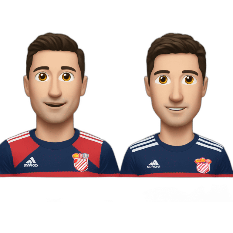 Lewandowski and pedri emoji