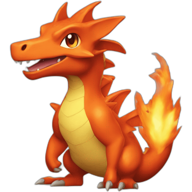 Dracaufeu pokemon emoji