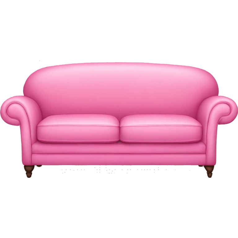 Pink sofa emoji