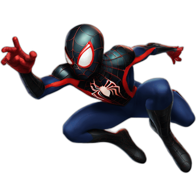 Spider man Miles Morales emoji