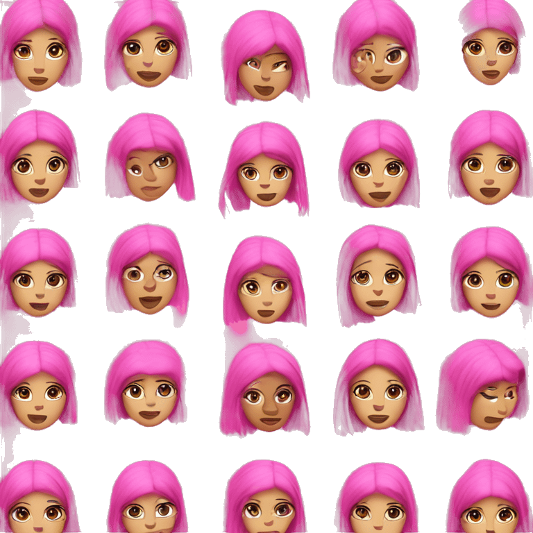 nicki minaj pink emoji