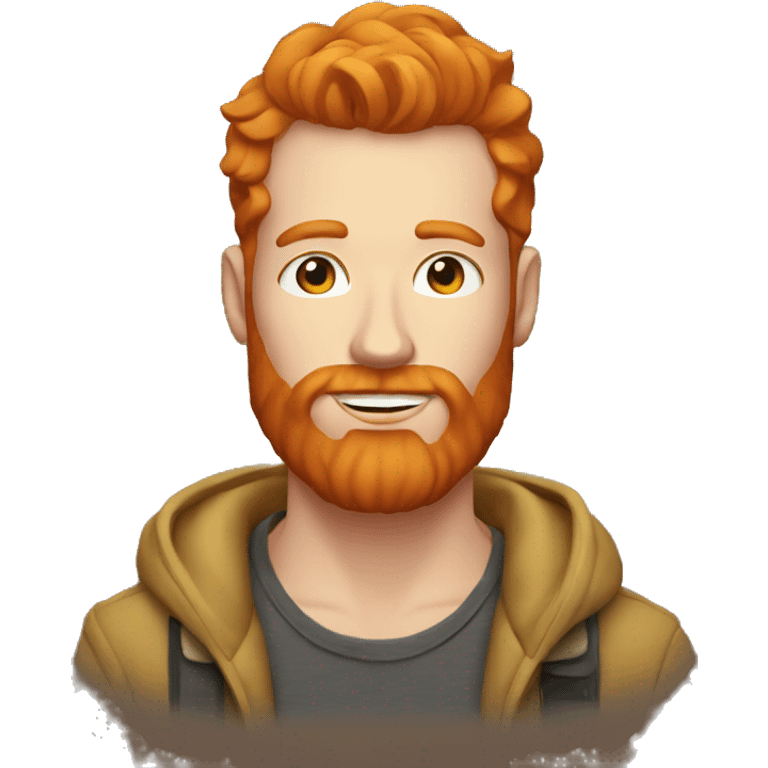 Ginger beard dj's emoji