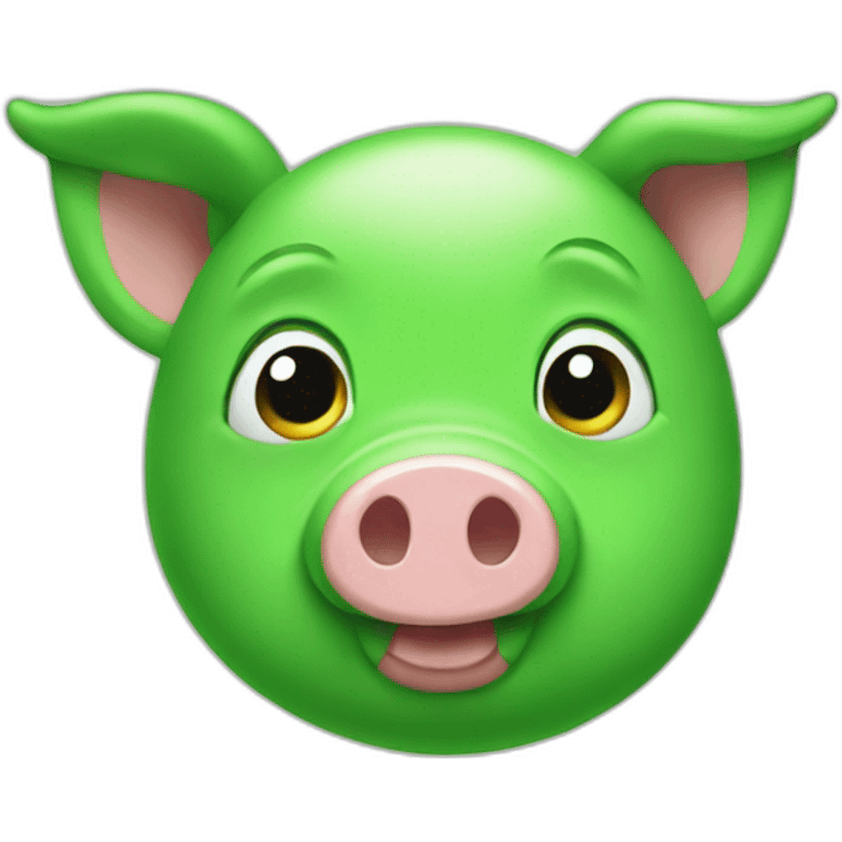 green pig emoji