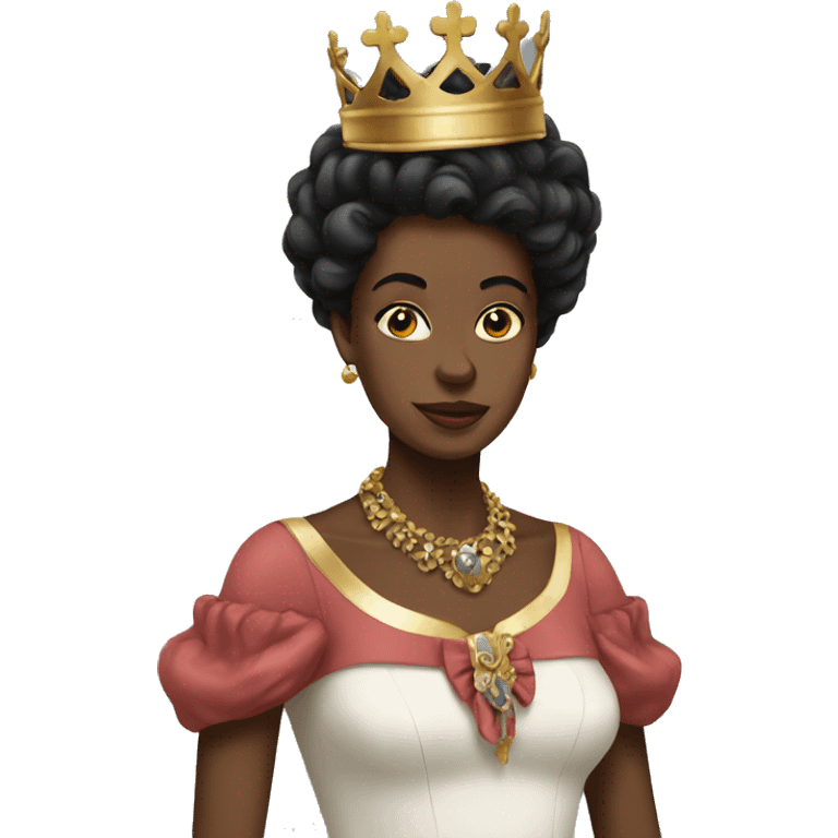 Black royalty emoji