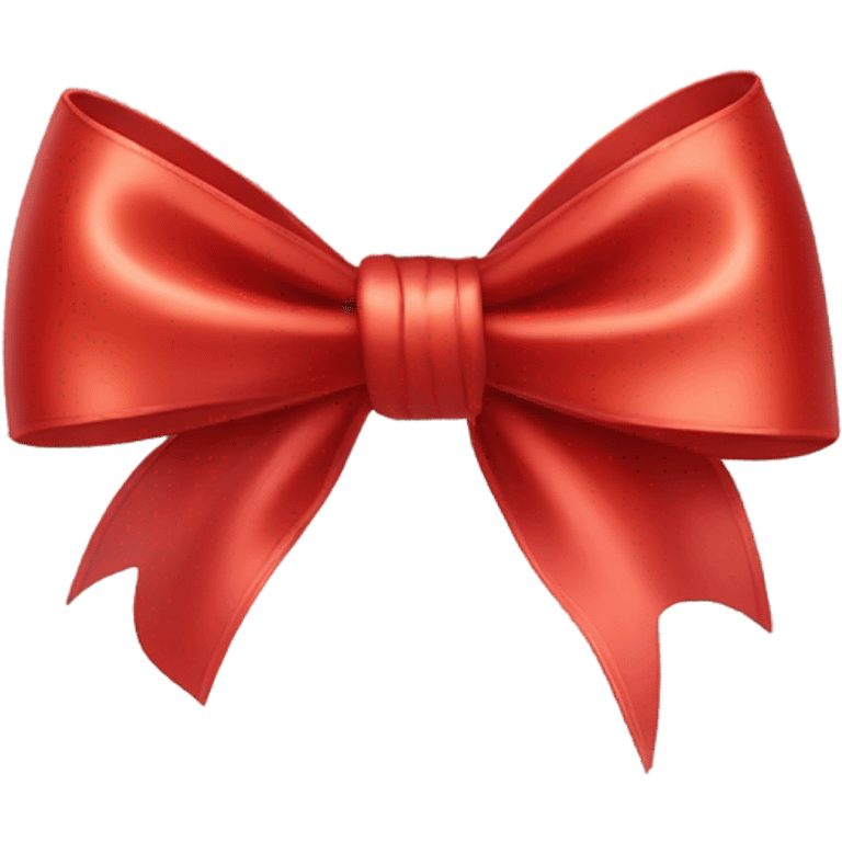 Red bow emoji