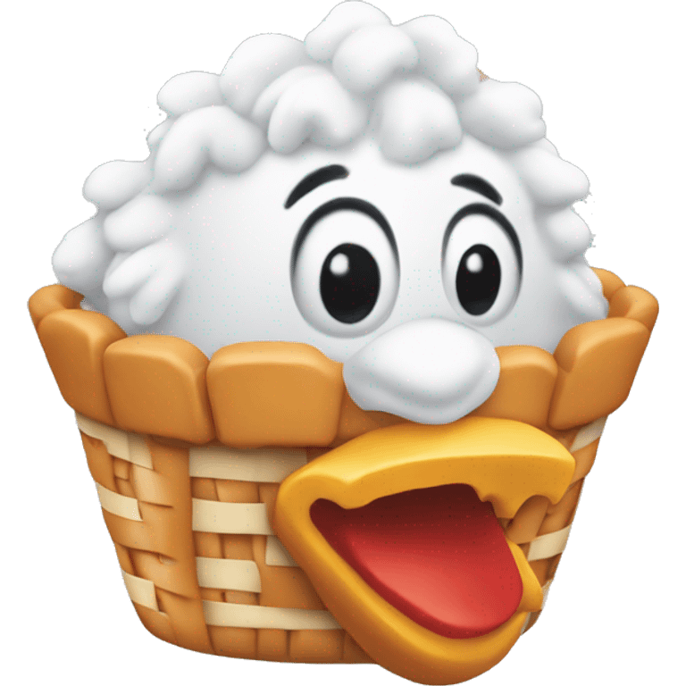 Dairy Queen chicken basket emoji