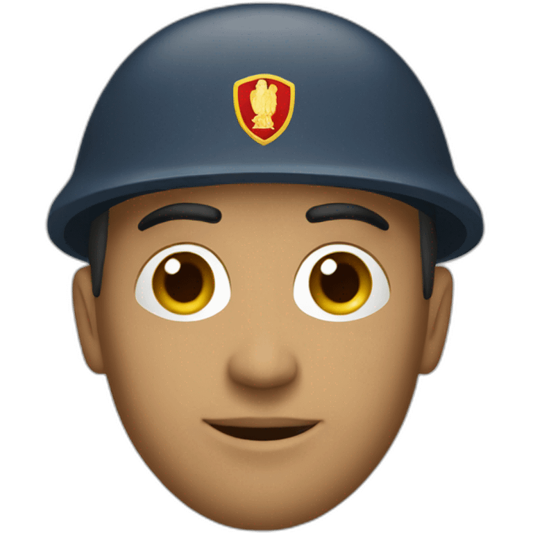 A romanian soldier emoji