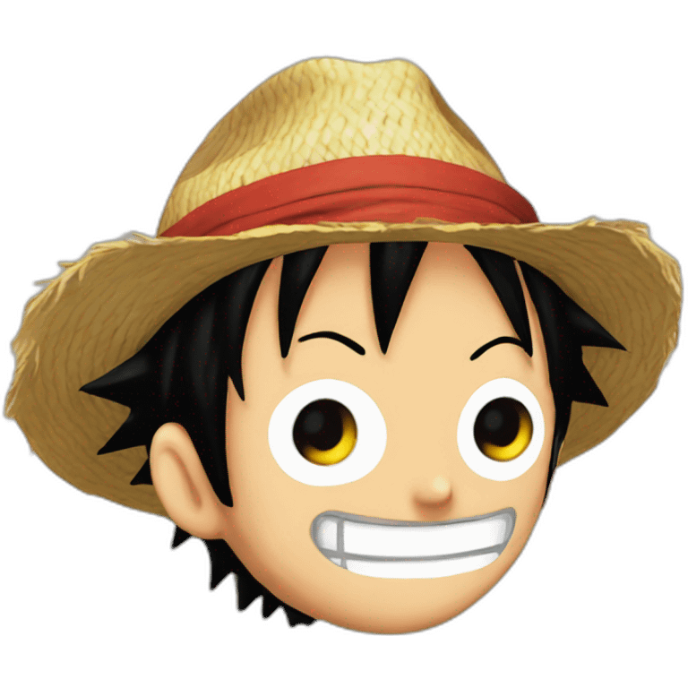 Luffy one piece emoji