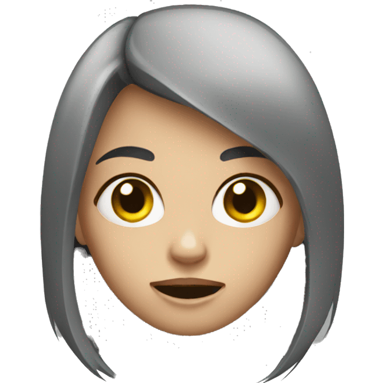 scary girl emoji