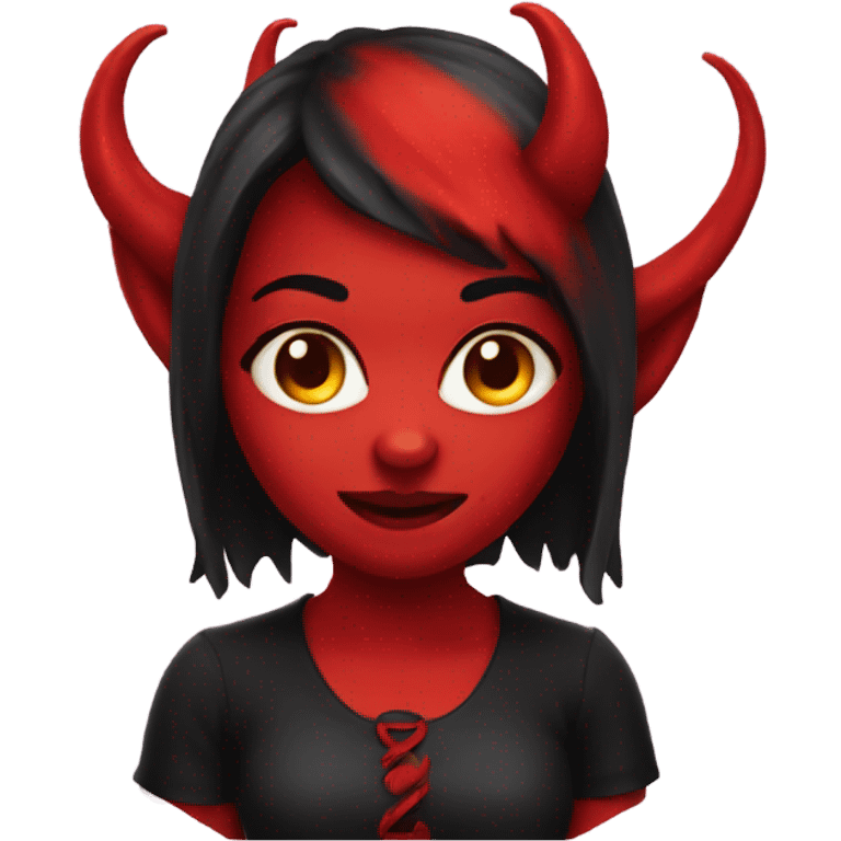 devil girl emoji