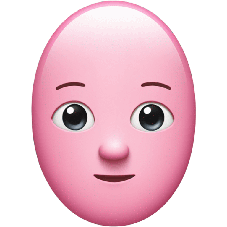 Pink tablet emoji