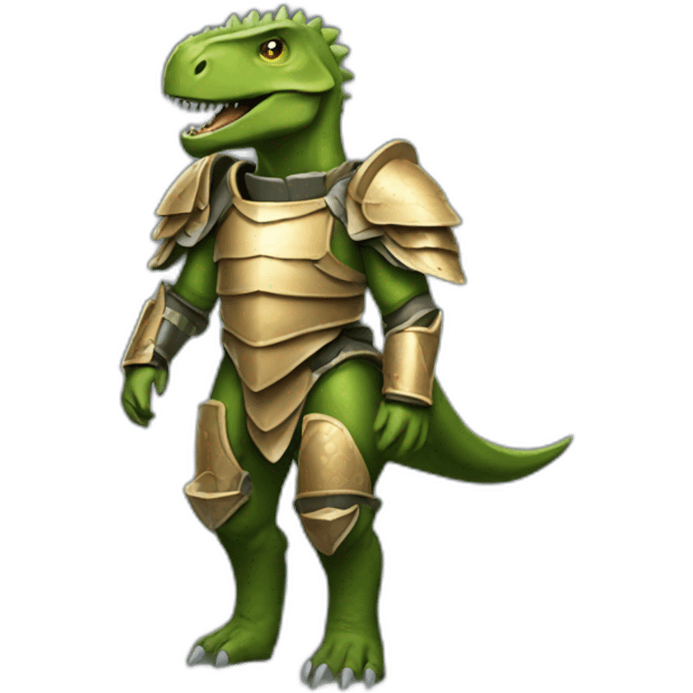 dinosaur armor emoji