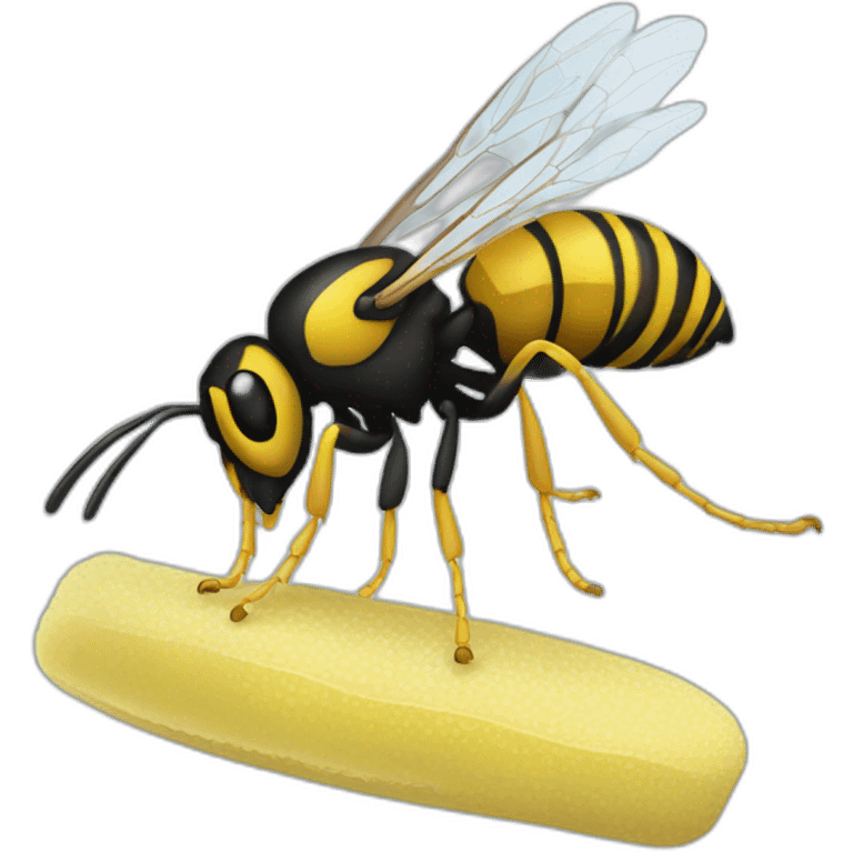 wasp-sting-in-toe emoji