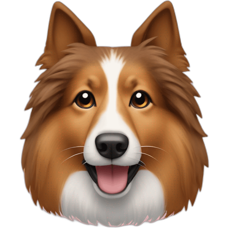 Shetland sheepdog Mask covid emoji