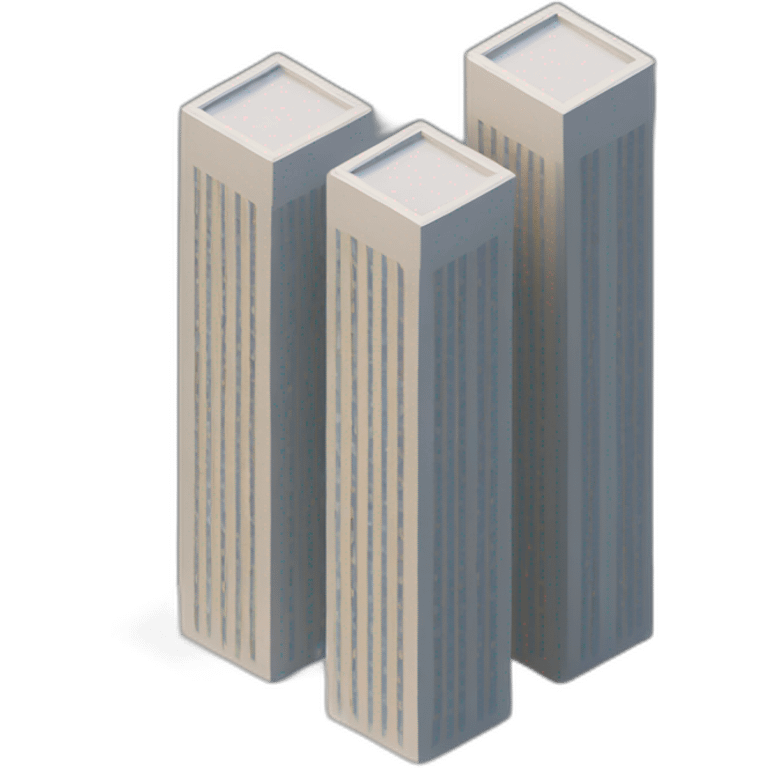 isometric-3d-twin-towers emoji