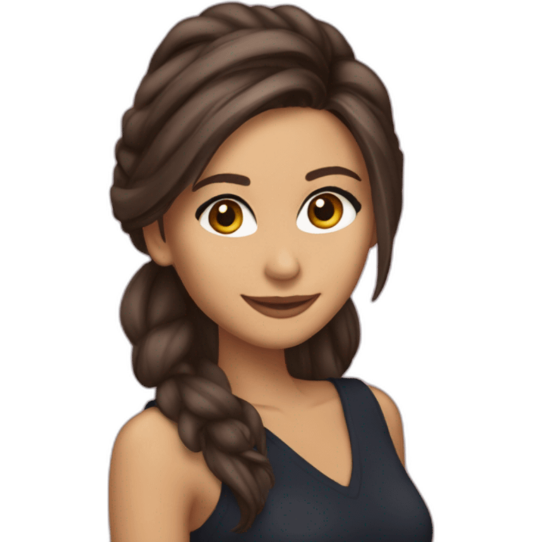 nina dobrev emoji