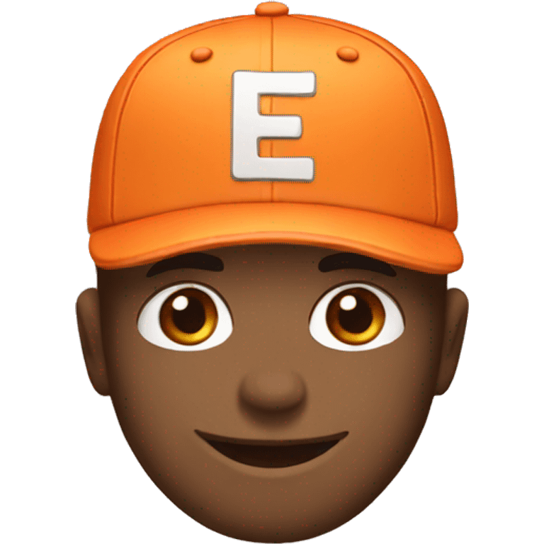 1 orange cap emoji